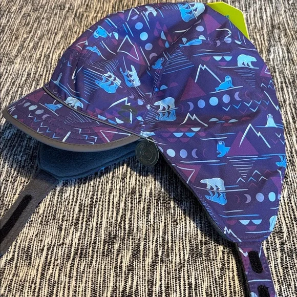 Sun🌞Day Afternoons winter Hat trapper attic age 3-12 M/L adjustable - Picture 2 of 7